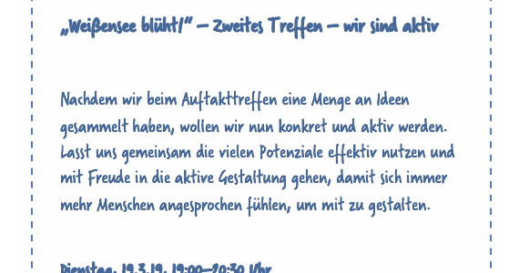 Initiative „Weißensee blüht!“ gestartet