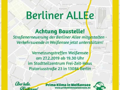 Bericht von „Achtung Baustelle! Berliner ALLEe“ am 27.2. im Frei-Zeit-Haus