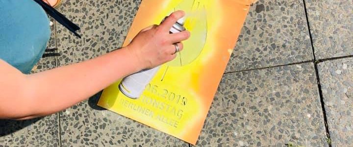 Prima Klima bei der „Aktion Berliner ALLEe“