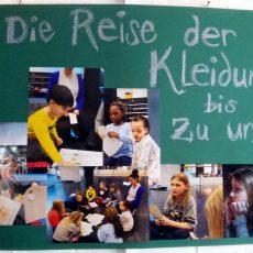 Kinder-Theater: Die Reise der Kleidung bis zu uns